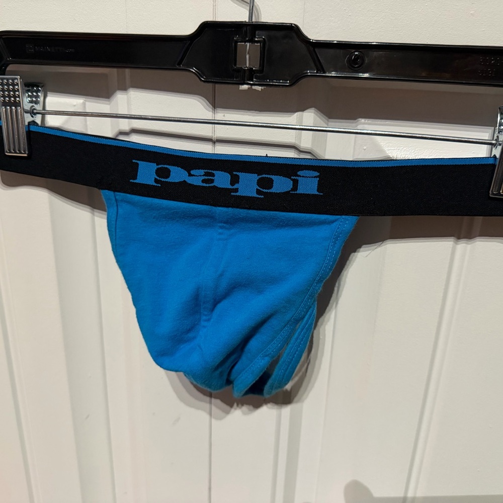 Papi Men's Vibrant Blue Thong